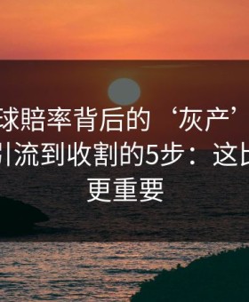 澳门足球賠率背后的‘灰产’怎么运作：从引流到收割的5步：这比你想的更重要